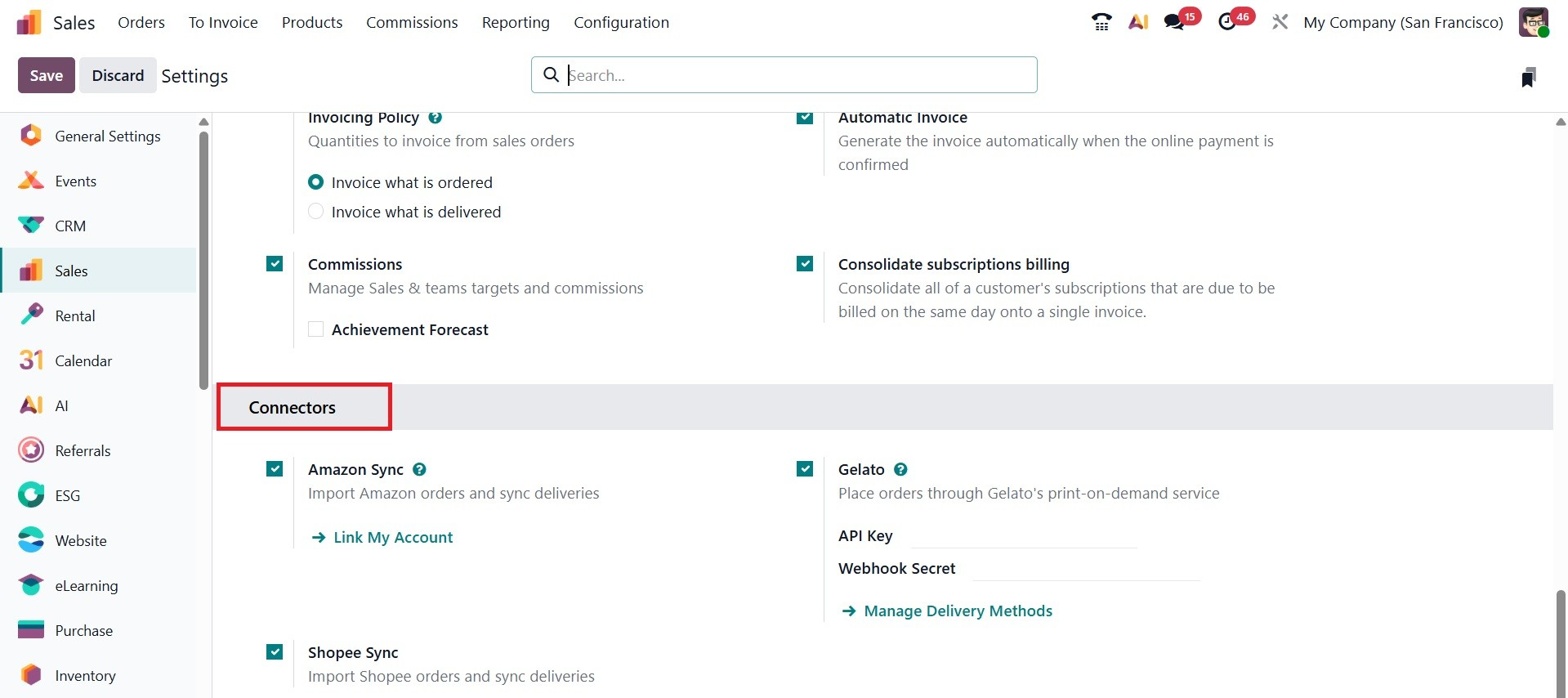 Odoo 19 Project