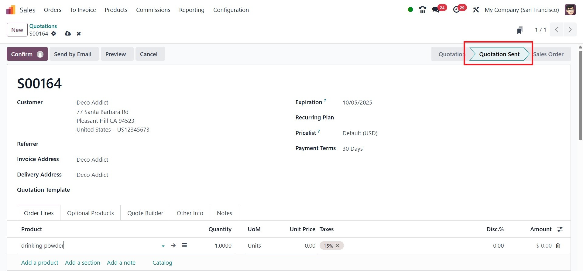 Odoo 19