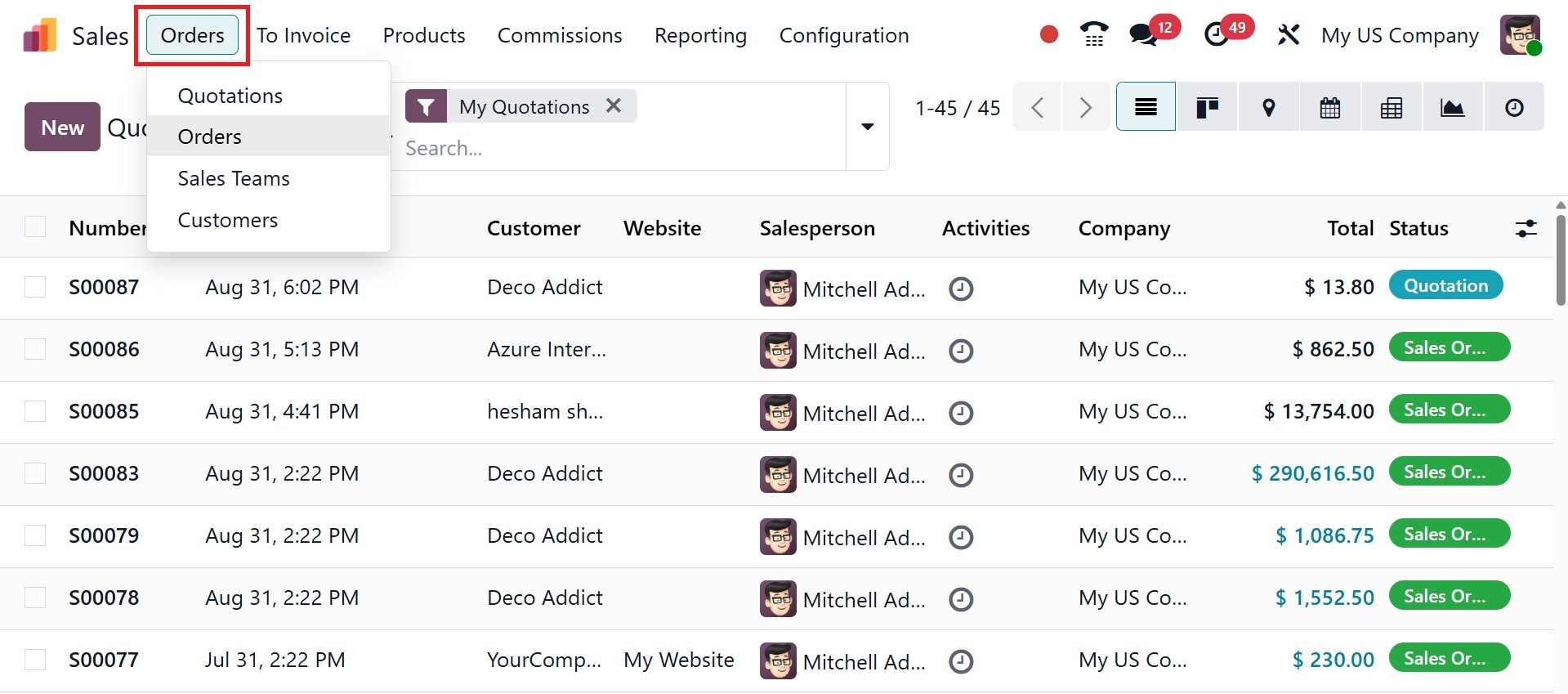 Odoo 19
