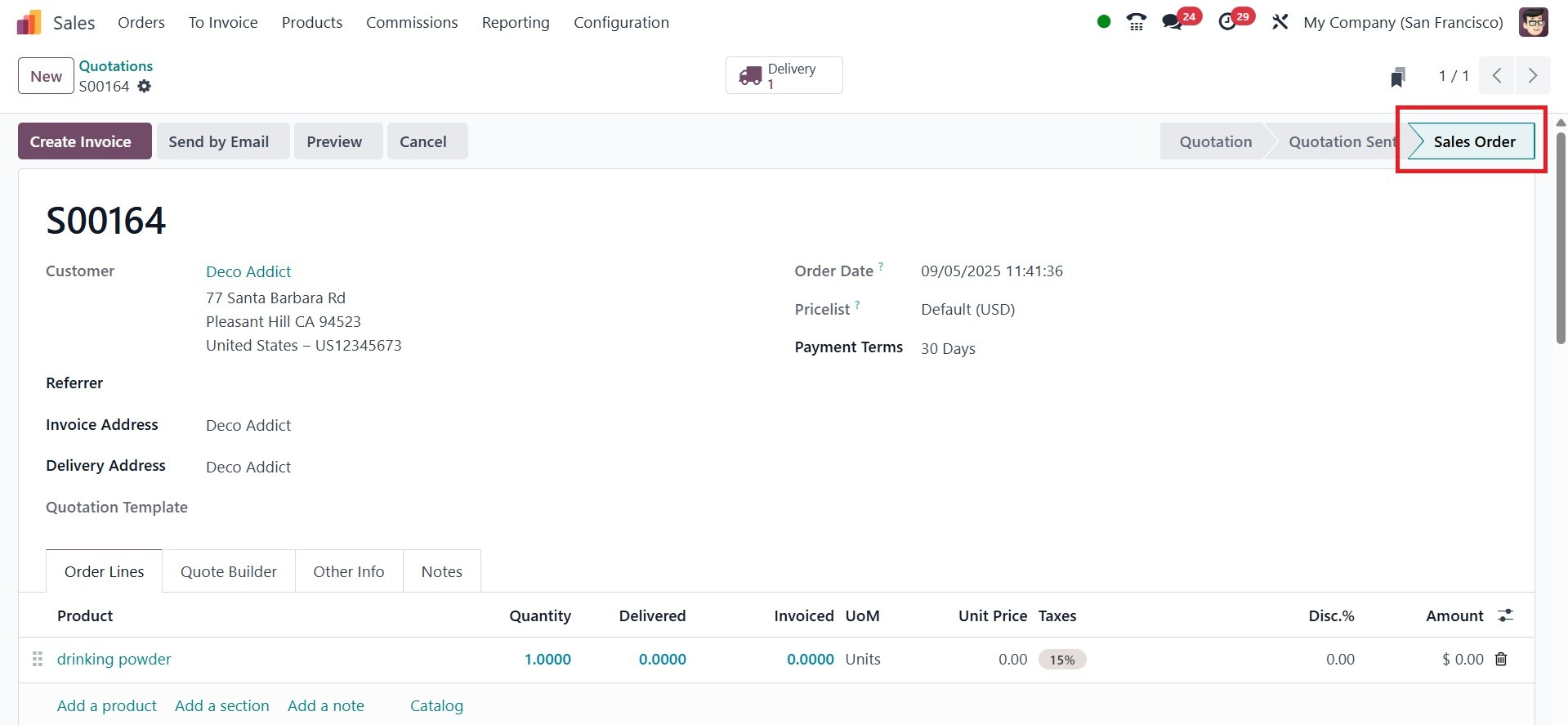 Odoo 19