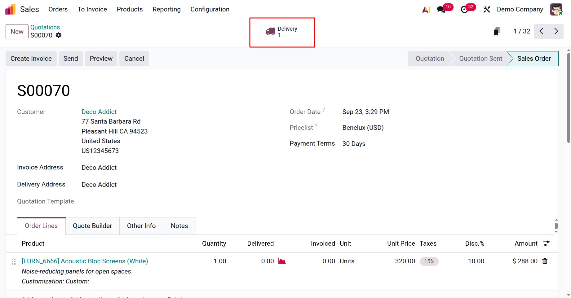 Odoo 19