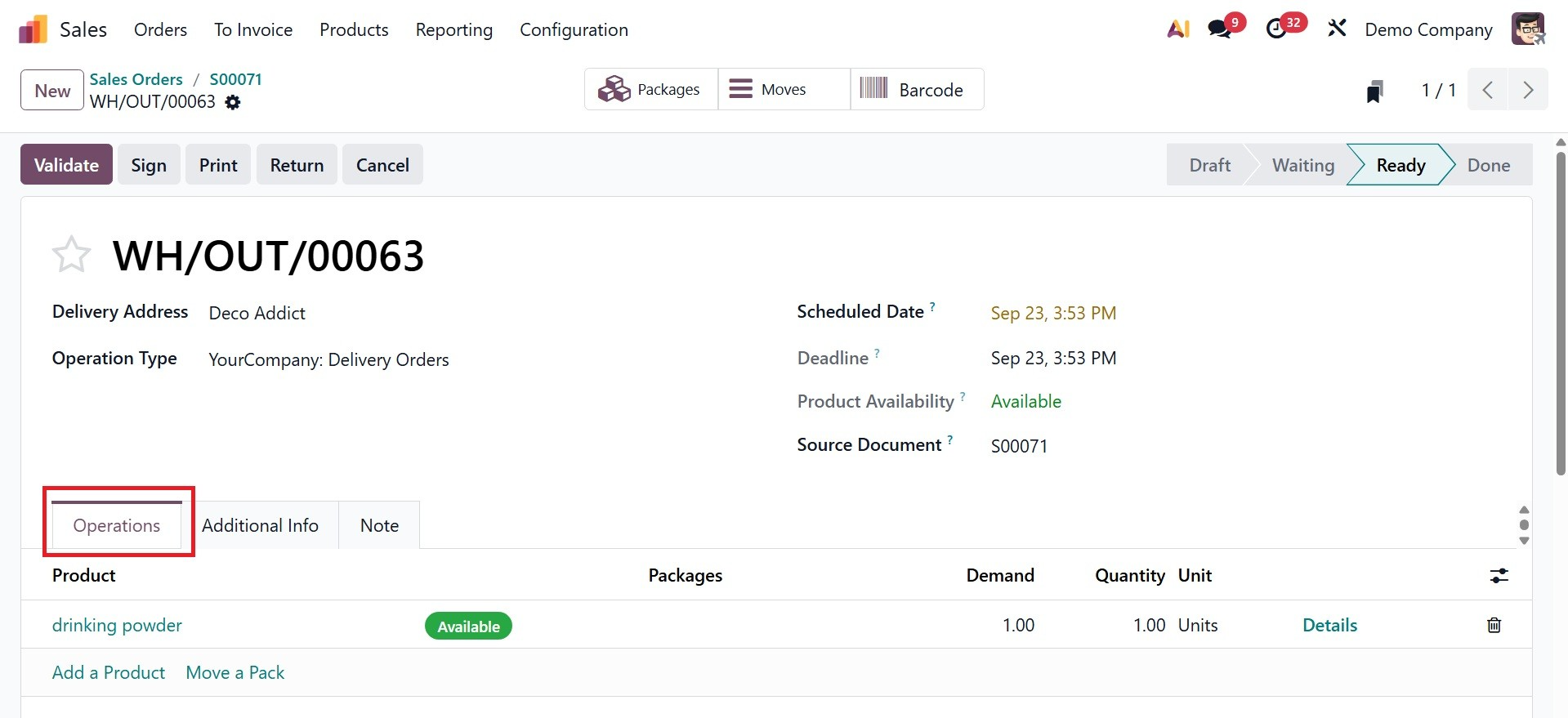 Odoo 19