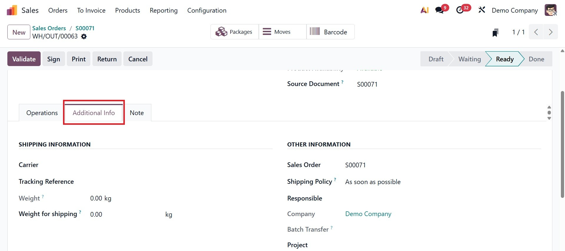 Odoo 19