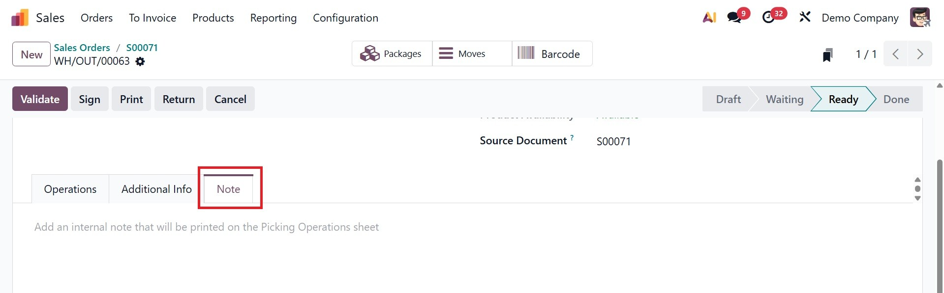 Odoo 19