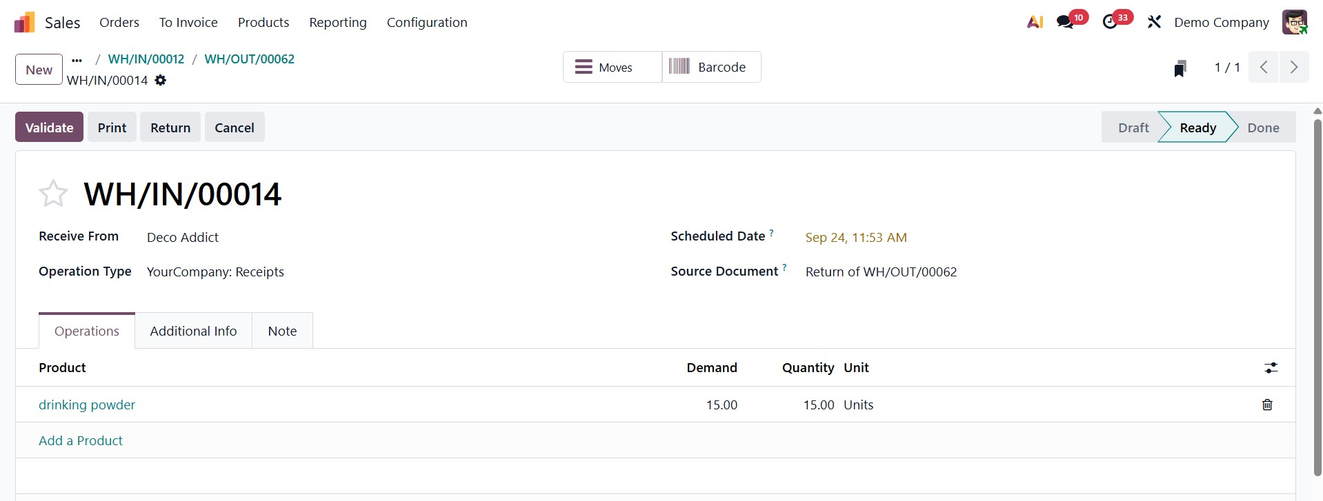 Odoo 19