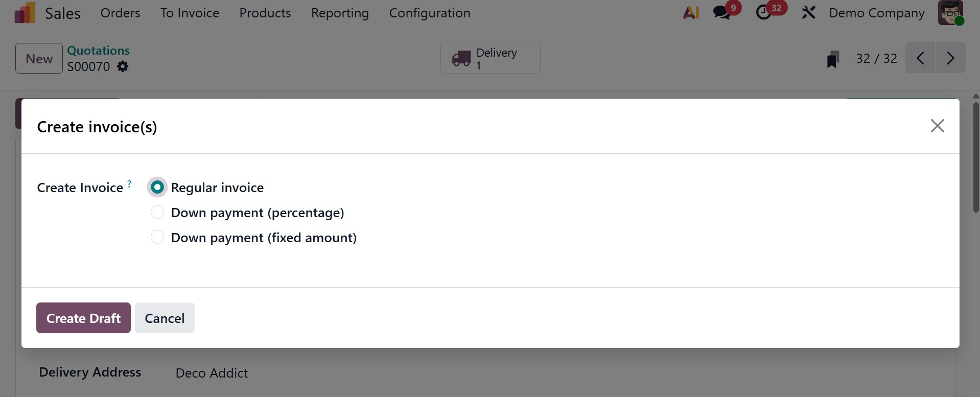 Odoo 19