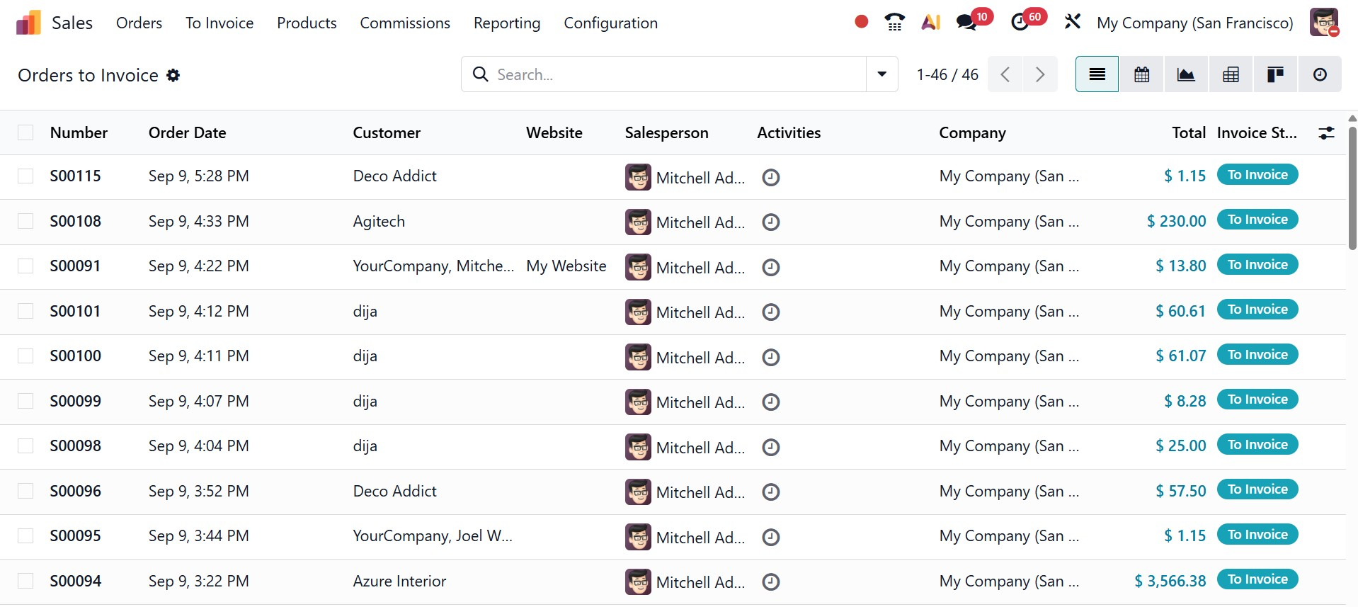 Odoo 19 Project