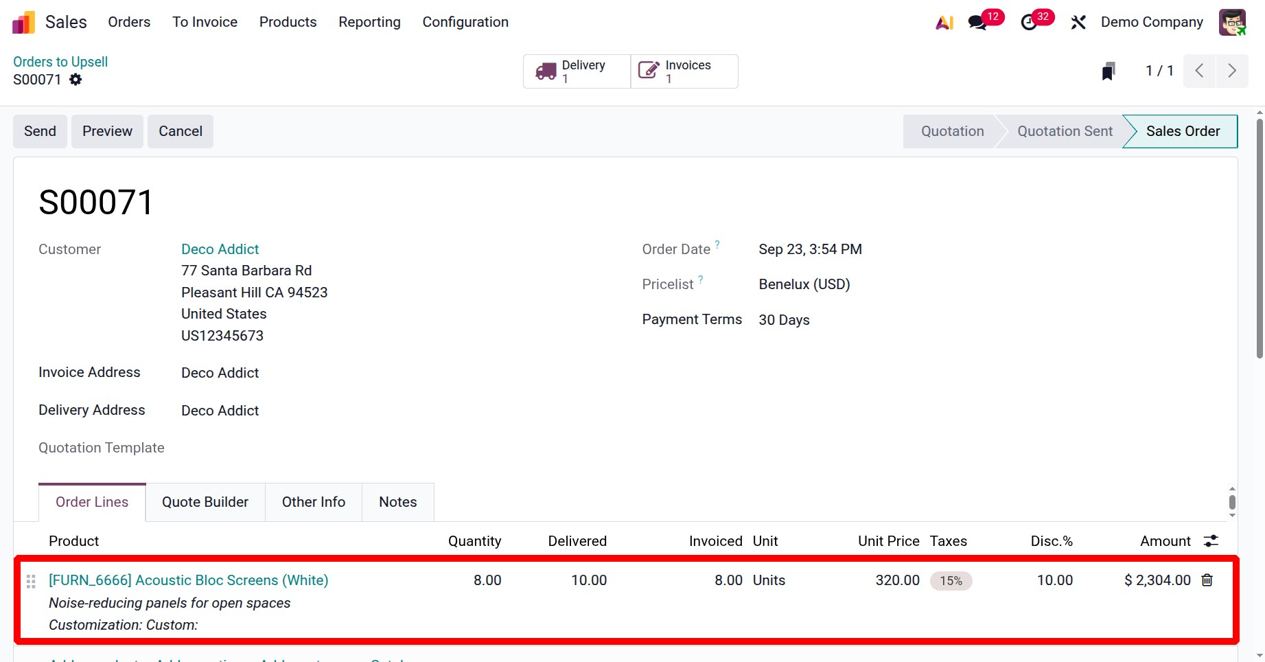 Odoo 19 Project