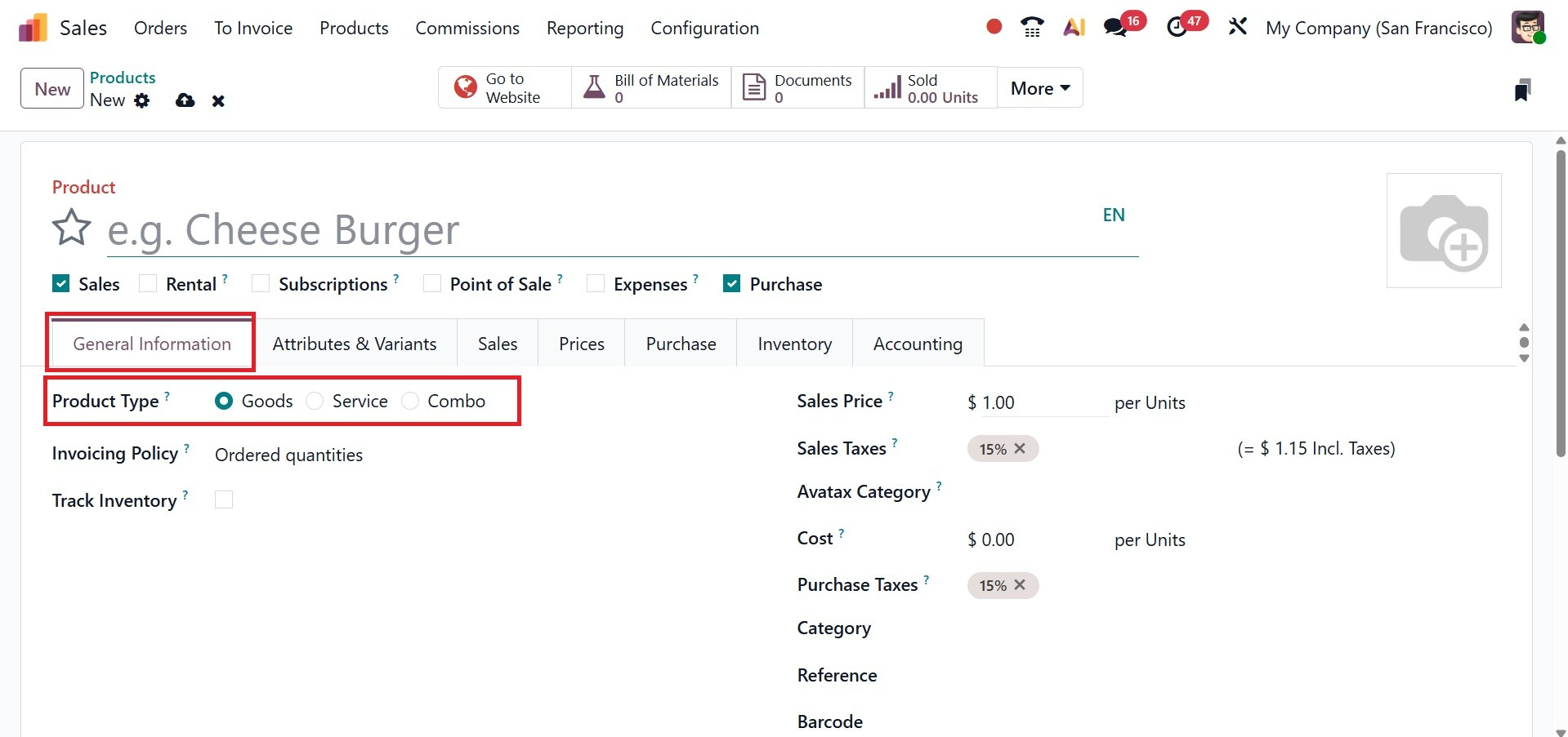 Odoo 19 Project