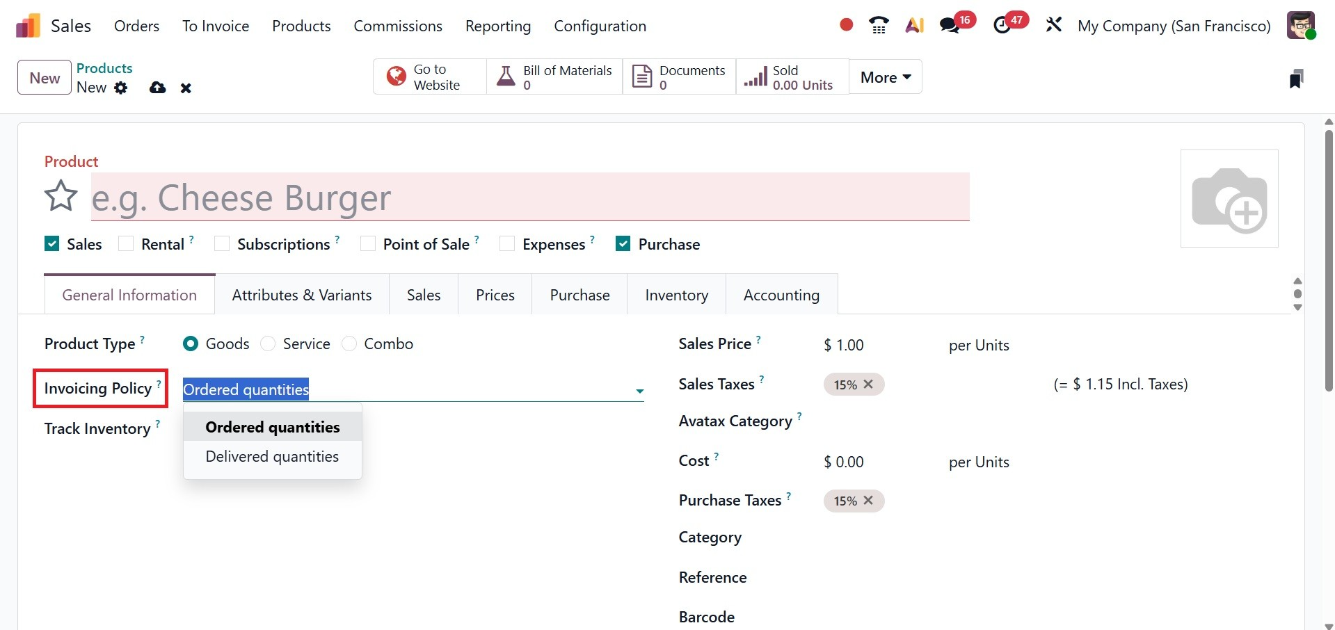 Odoo 19 Project