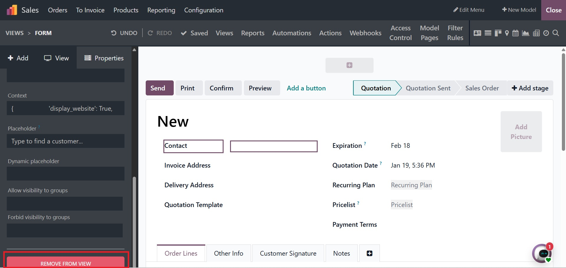 odoo 19