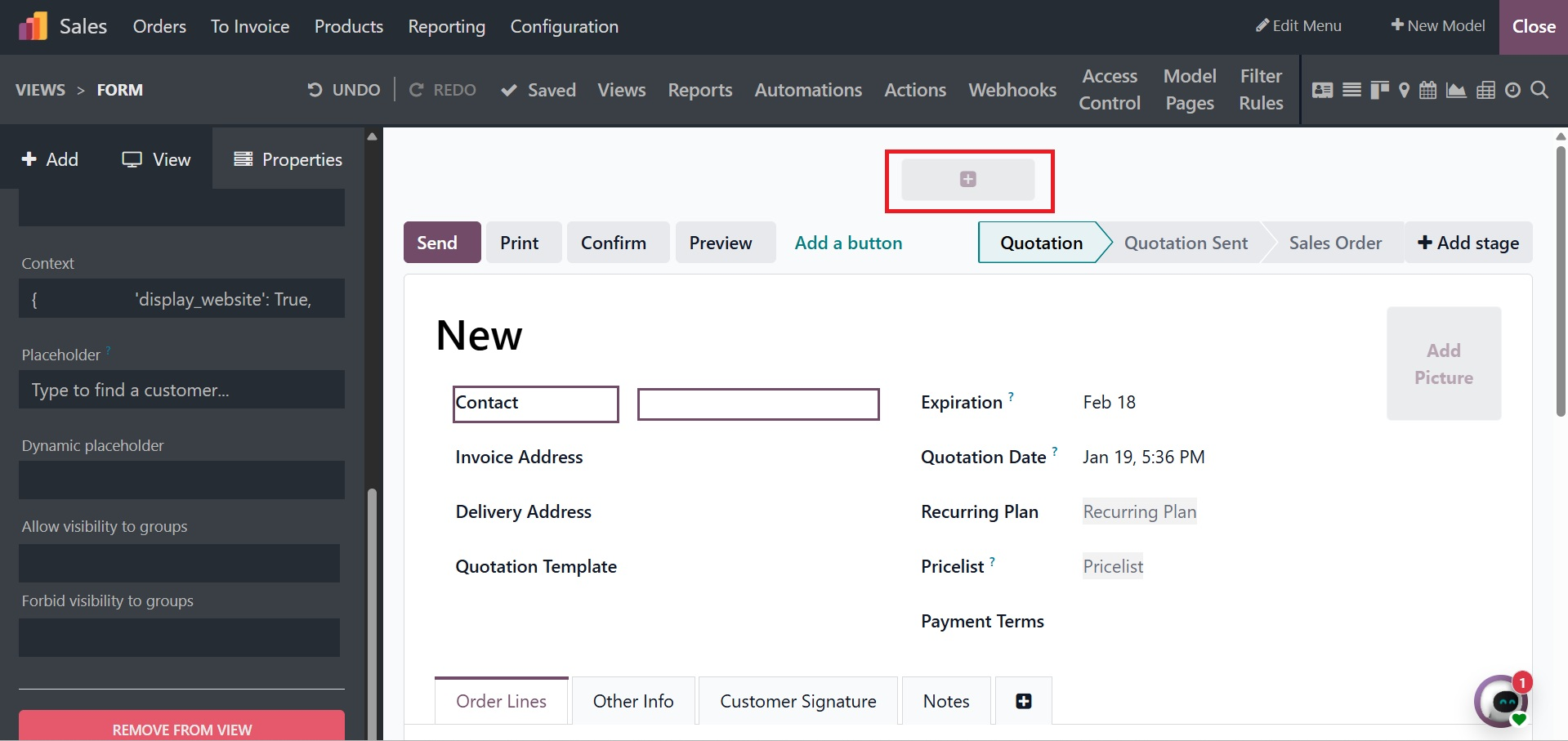 odoo 19