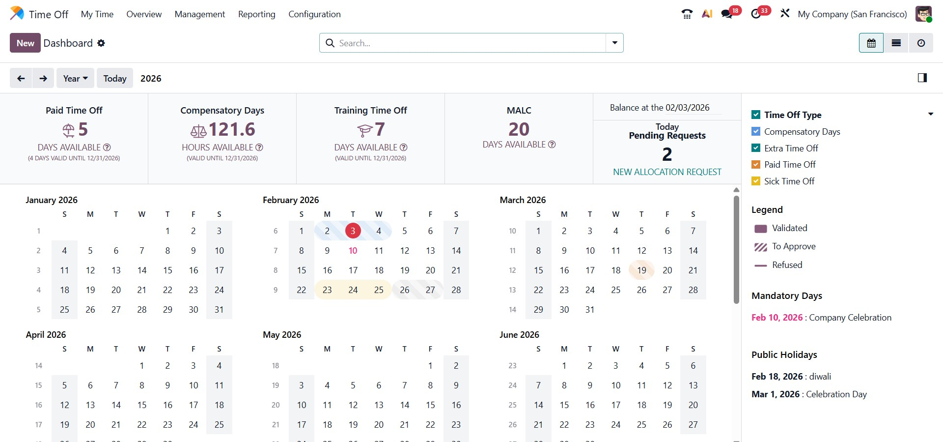 Odoo 19 Project
