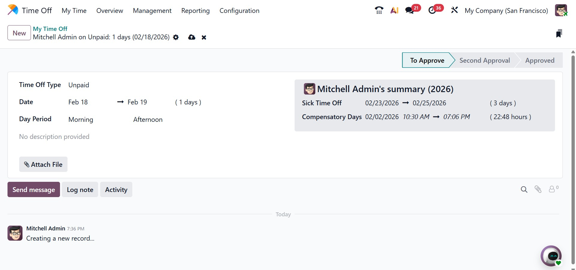 Odoo 19 Project