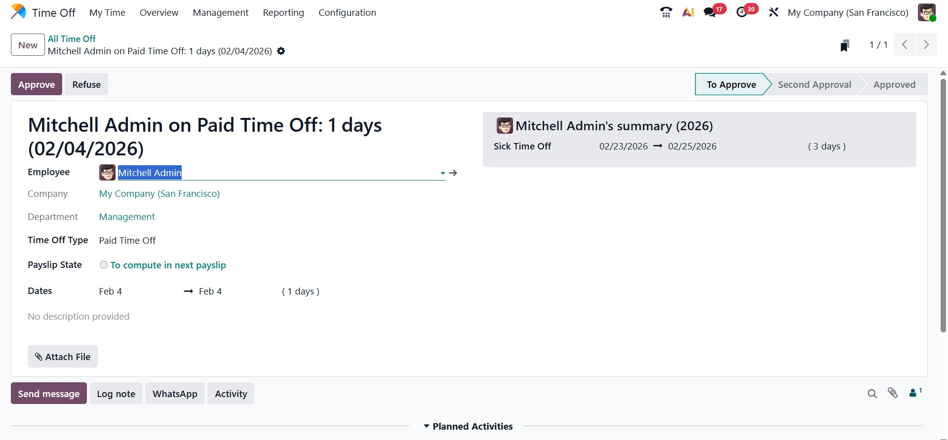 Odoo 19 Project