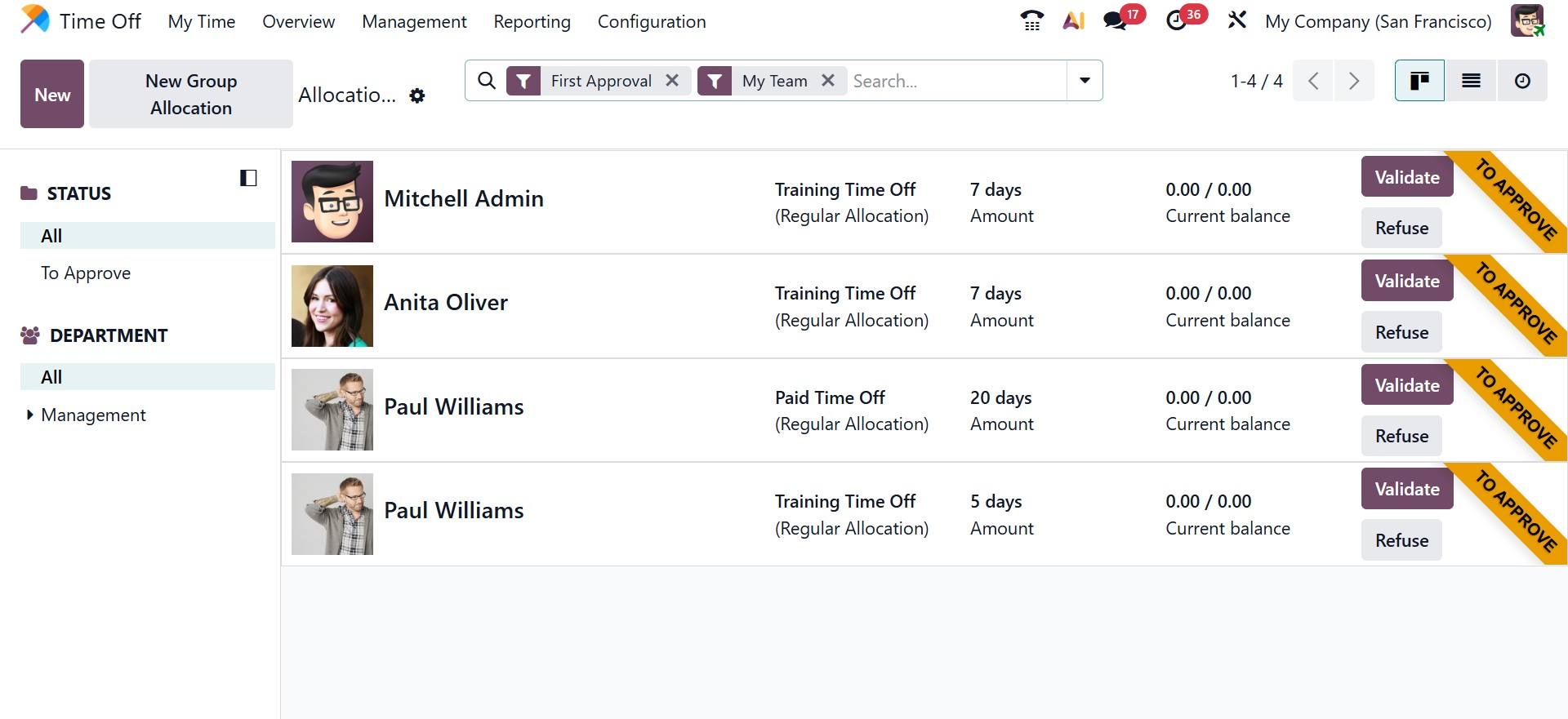 Odoo 19 Project