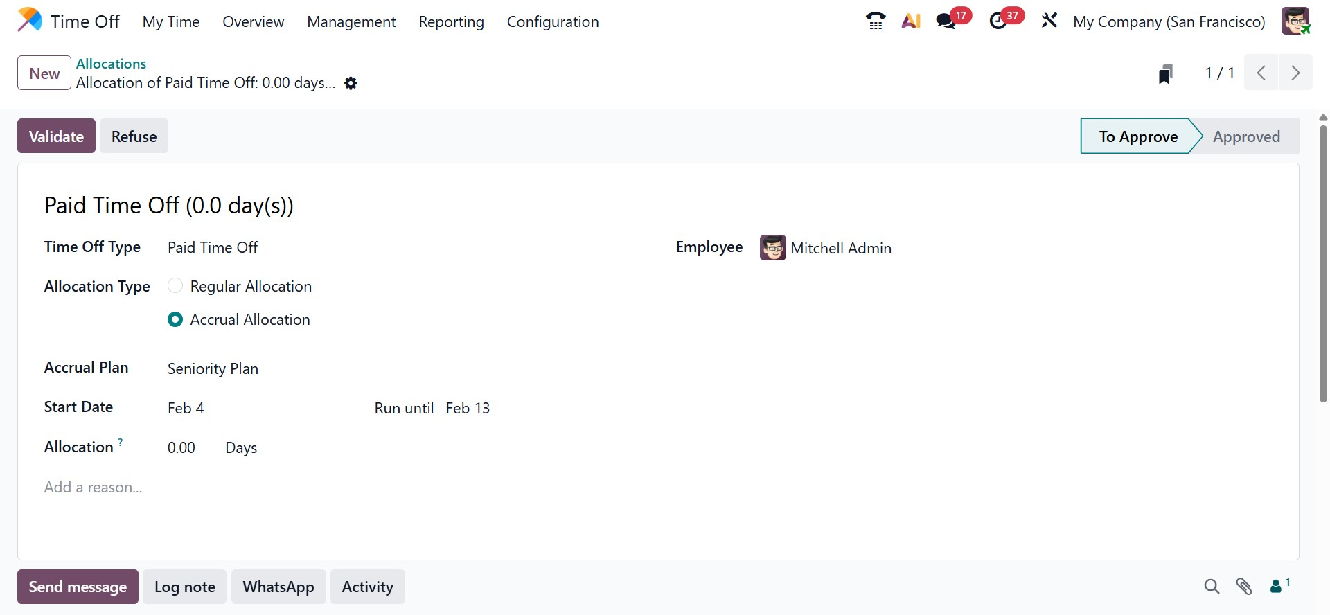 Odoo 19 Project