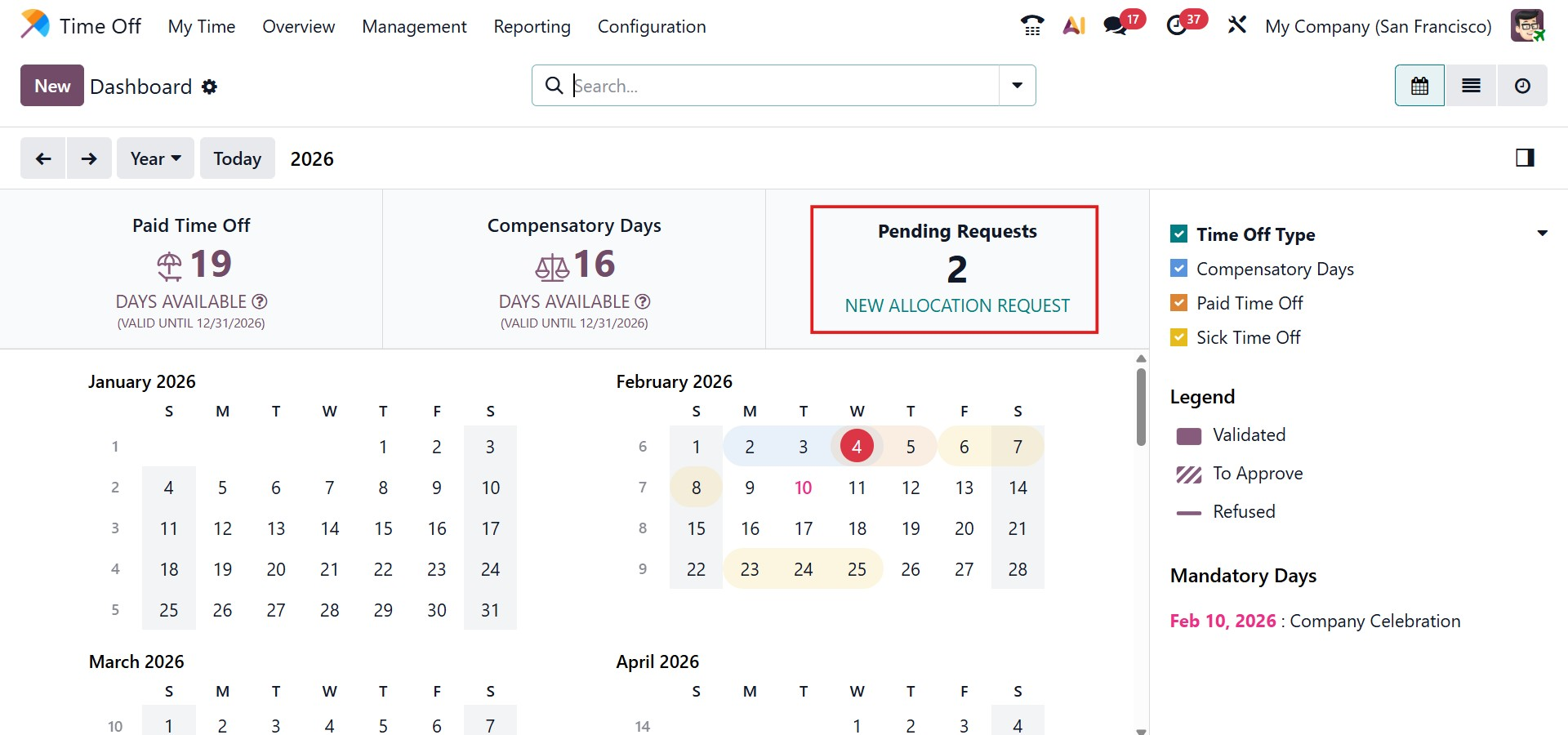 Odoo 19 Project