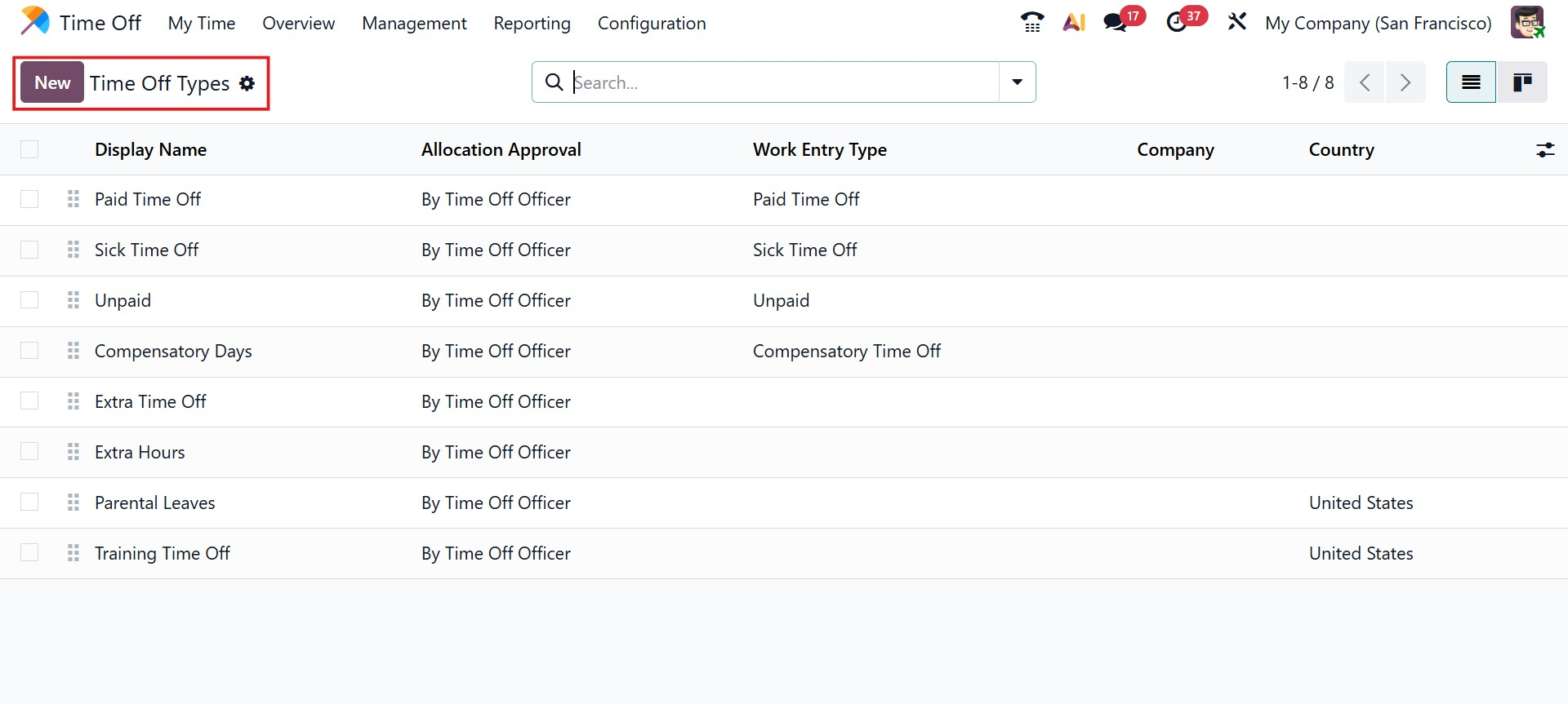 Odoo 19 Project