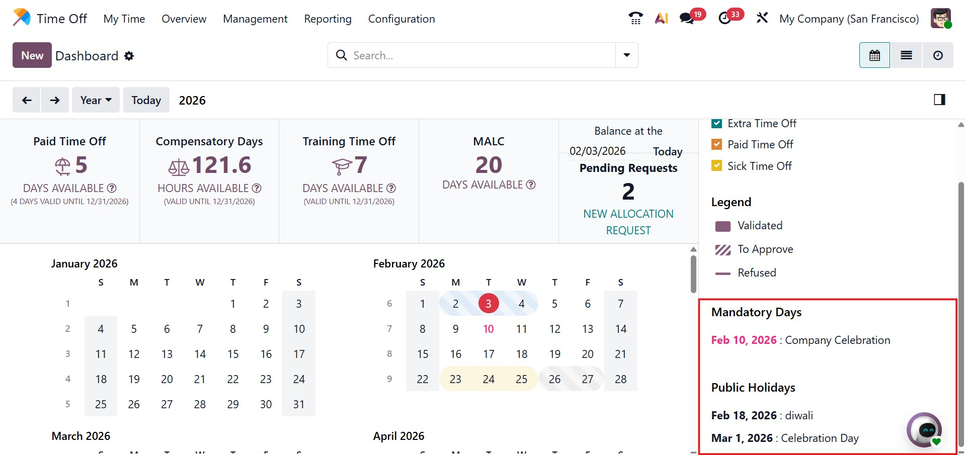Odoo 19 Project