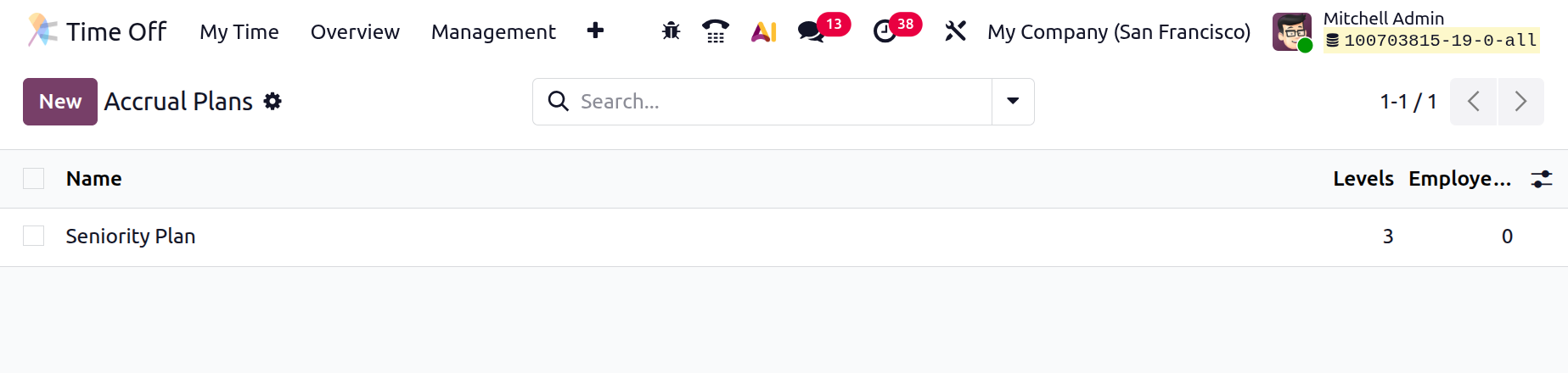 Odoo 19 Project