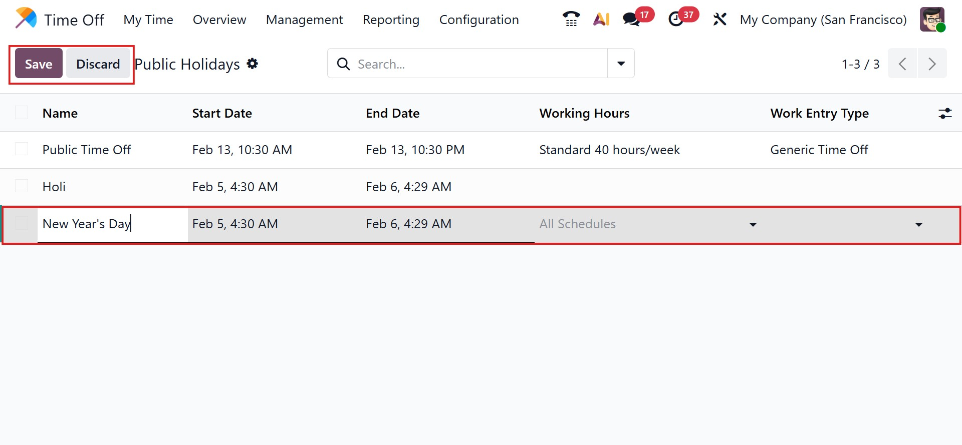 Odoo 19 Project