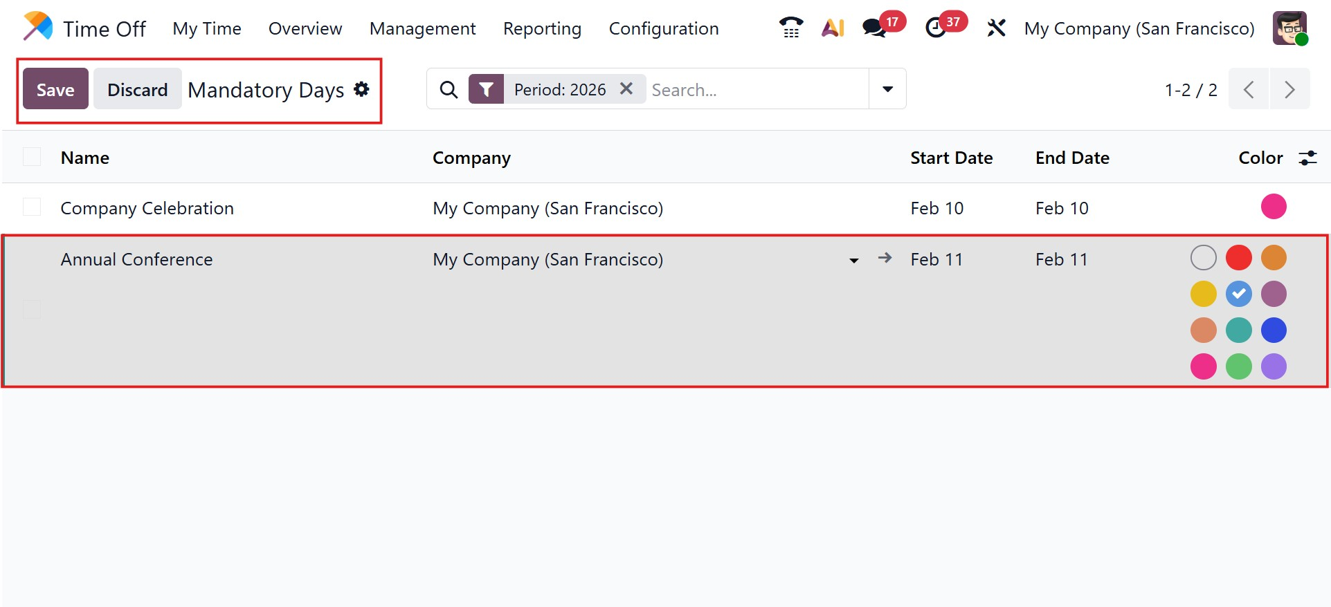 Odoo 19 Project