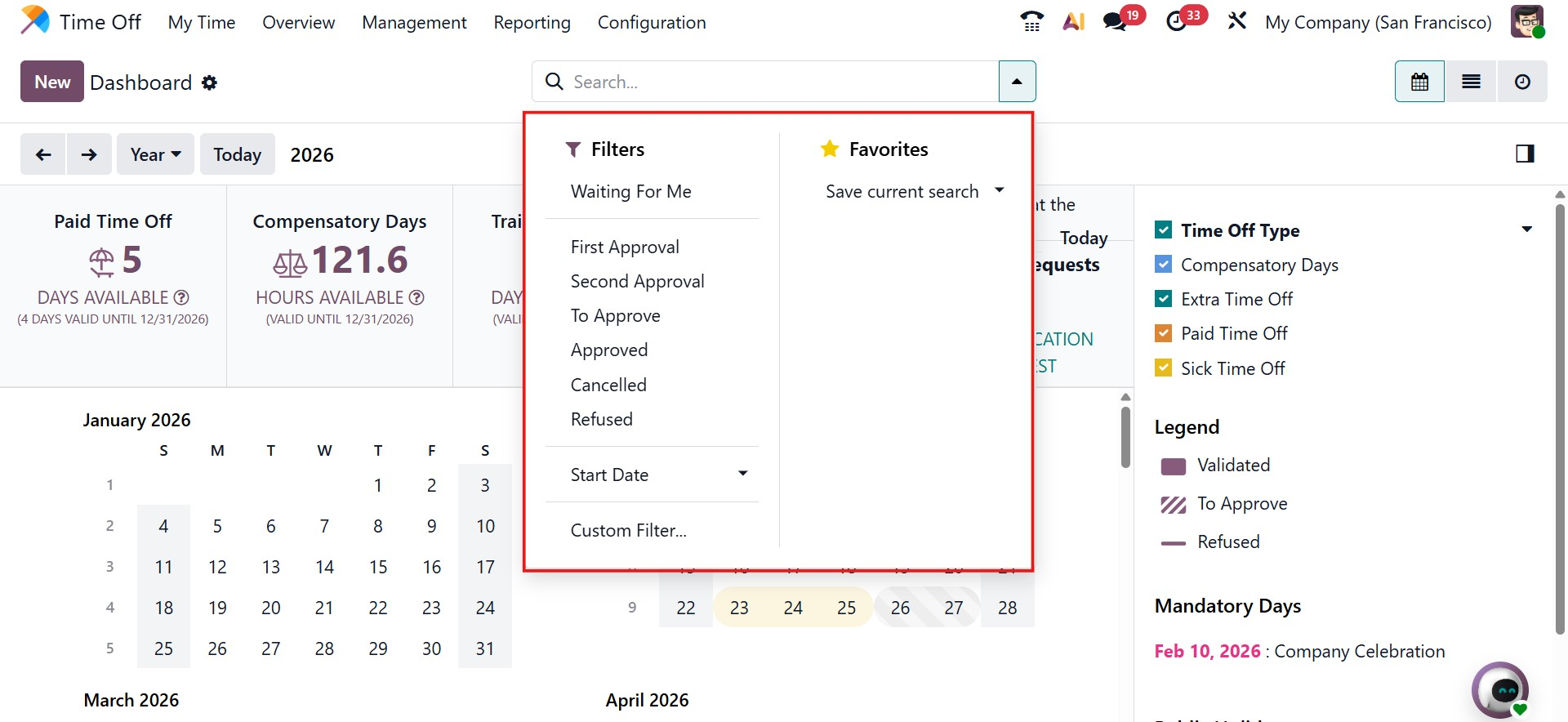 Odoo 19 Project