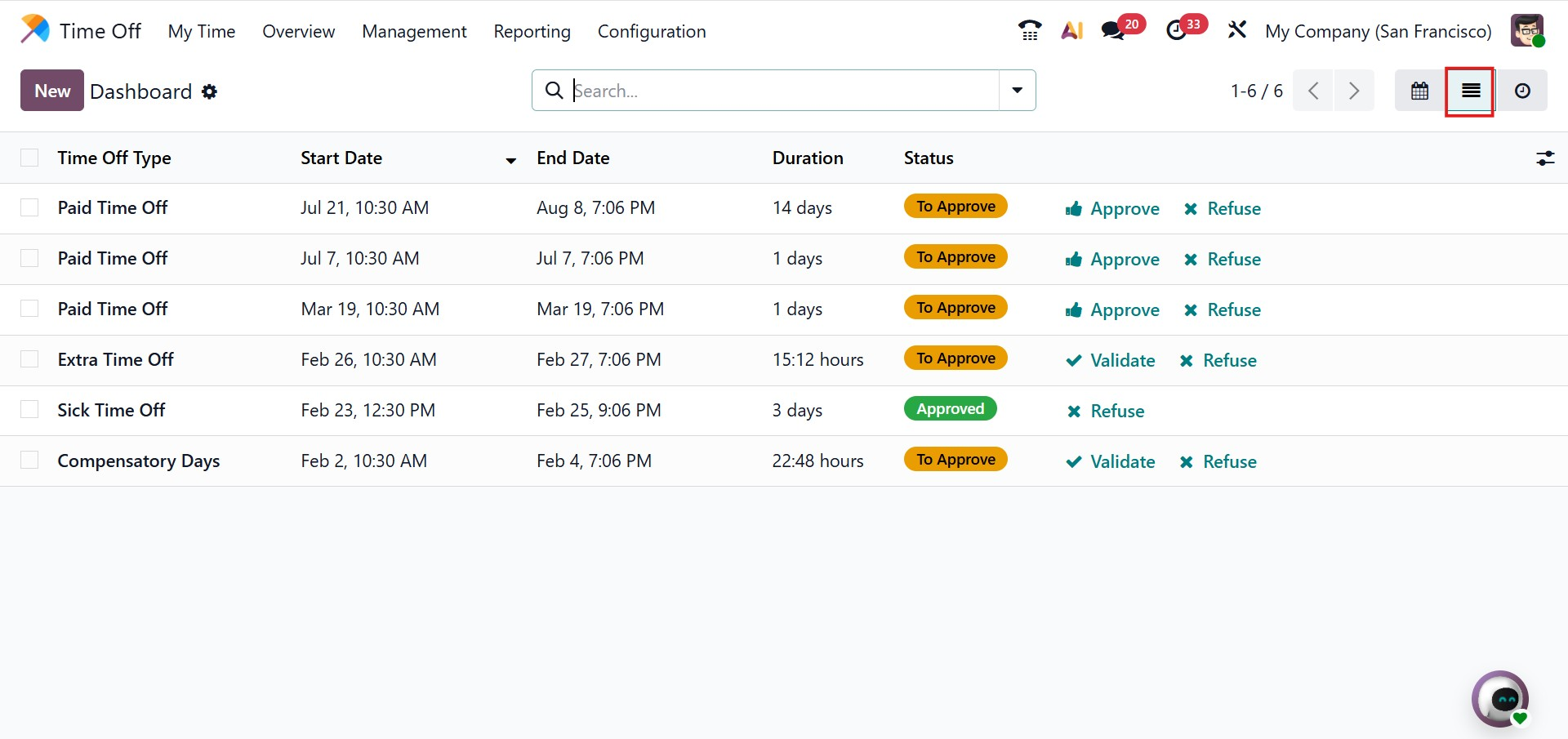 Odoo 19 Project
