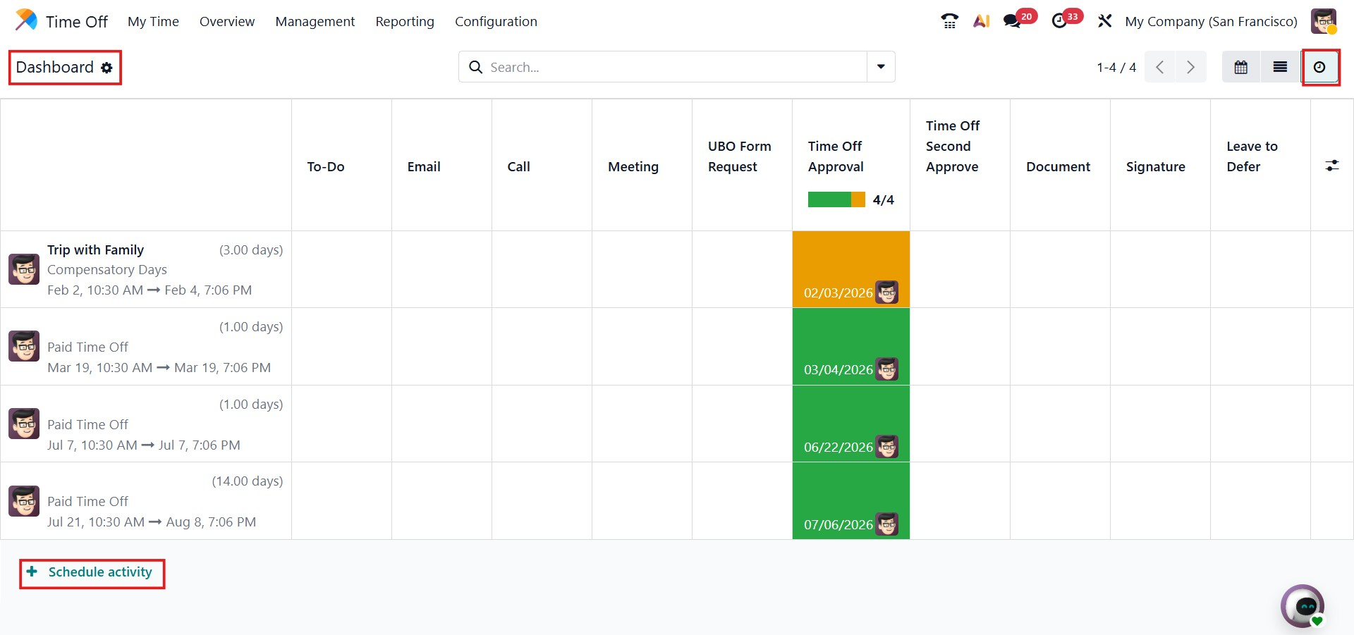 Odoo 19 Project