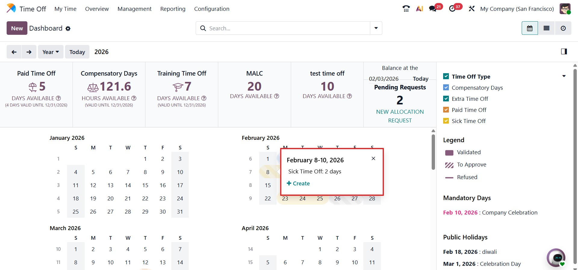Odoo 19 Project