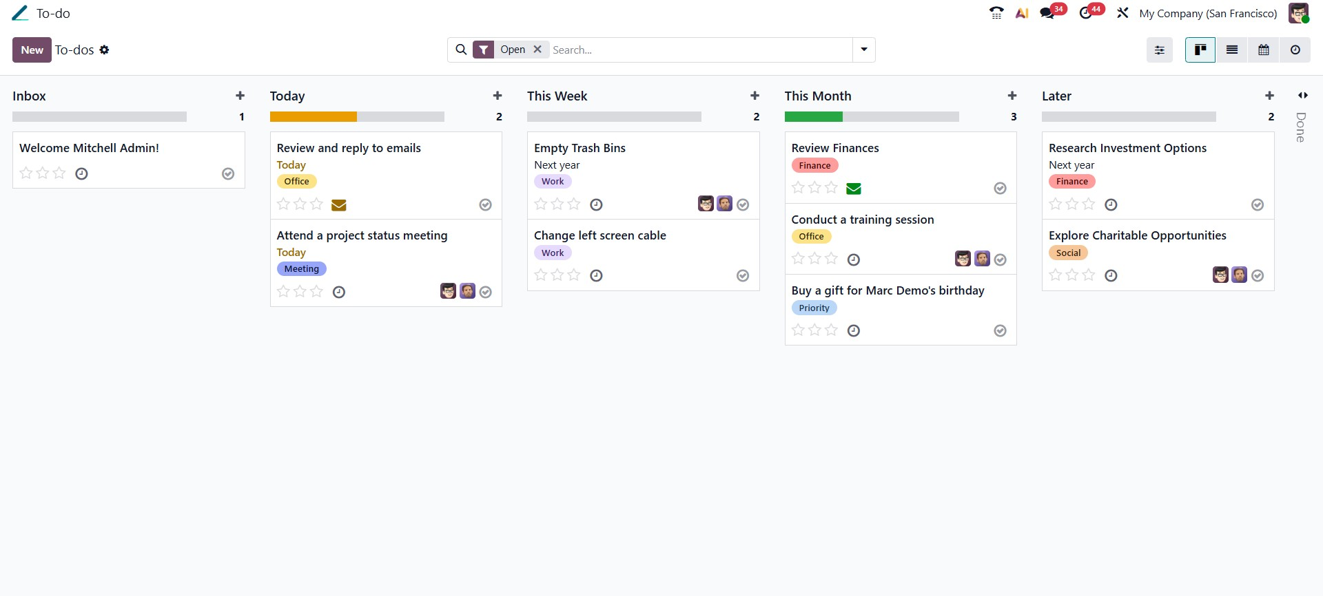 Odoo 19 Project