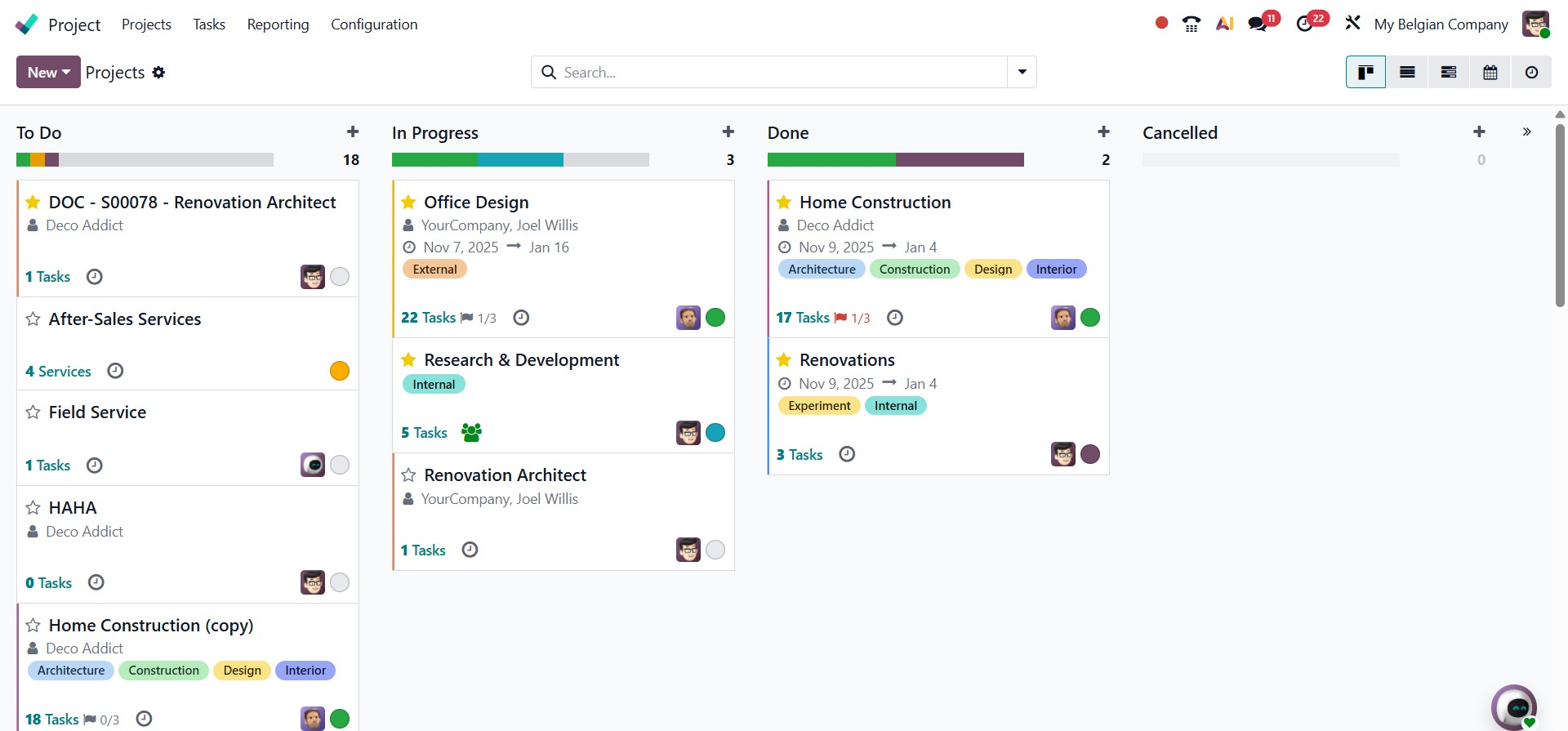 Odoo 19 Project