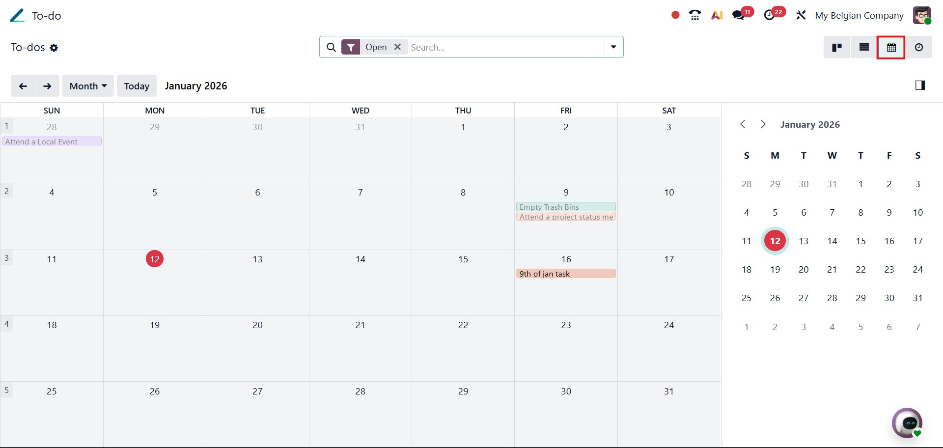 Odoo 19 Project