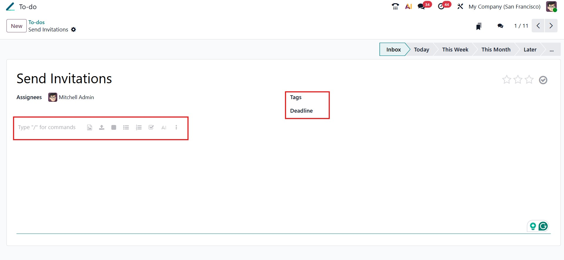 Odoo 19 Project