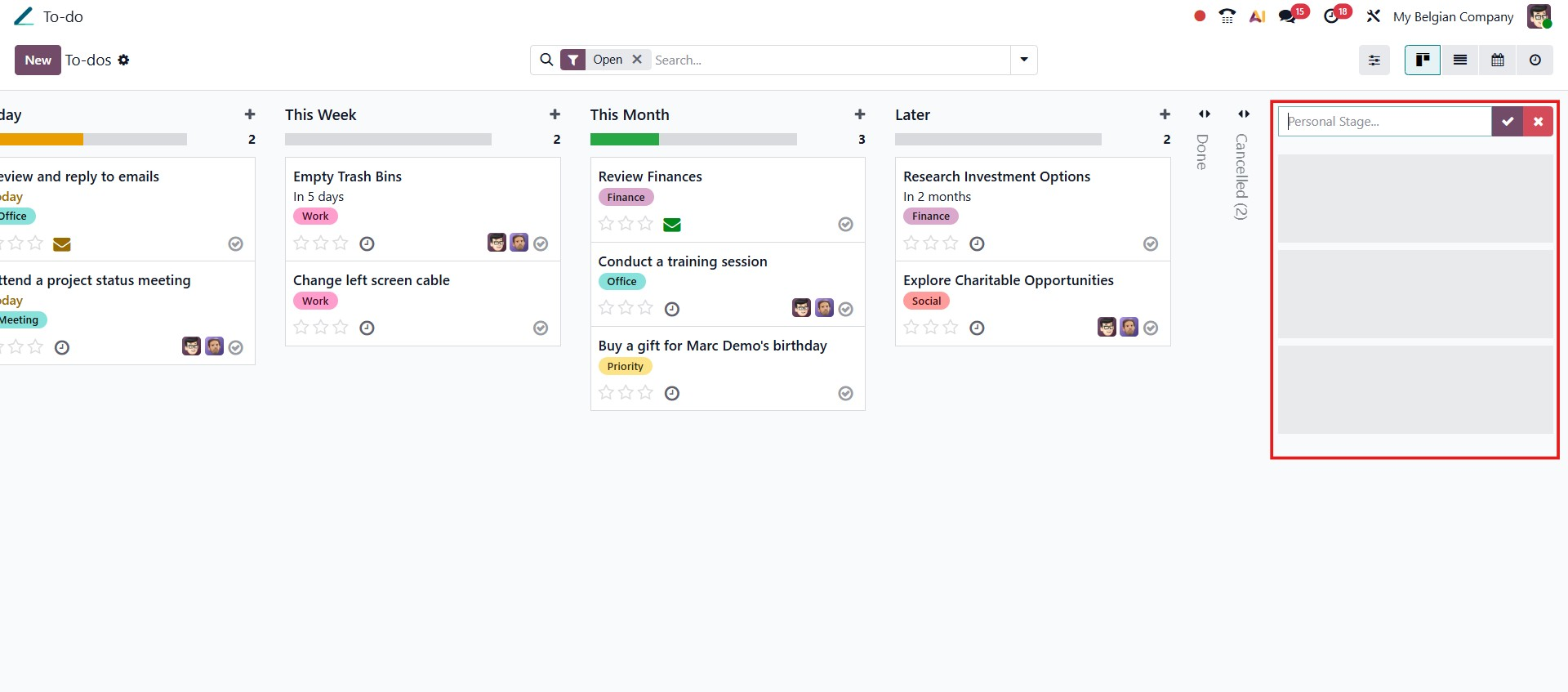 Odoo 19 Project