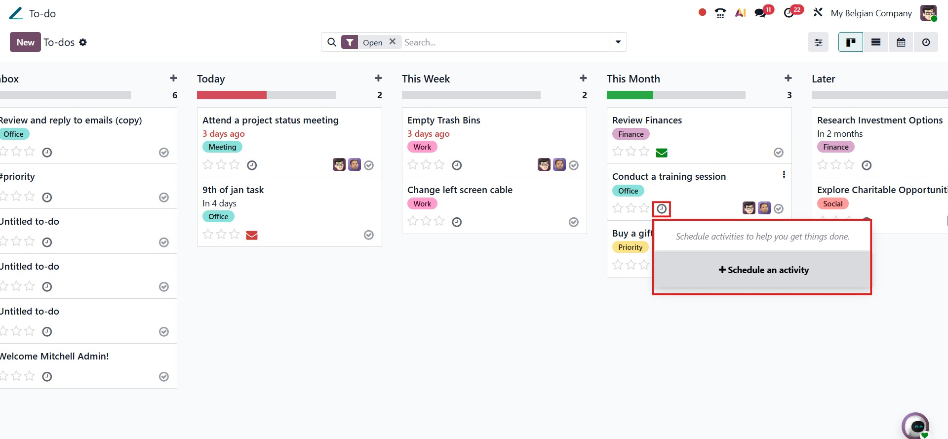 Odoo 19 Project