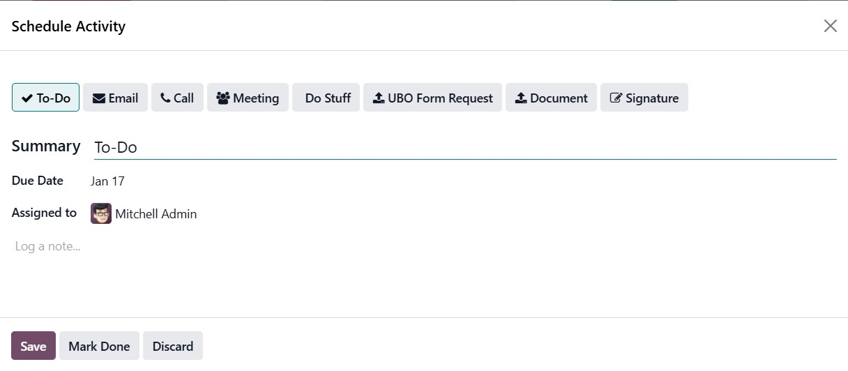 Odoo 19 Project