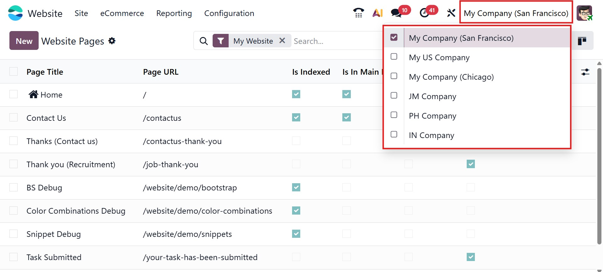 Odoo 19 Project