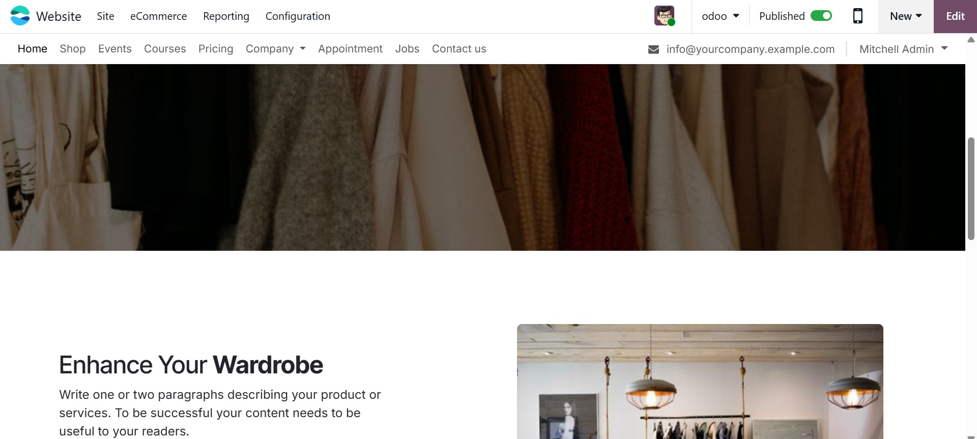 Odoo 19 Project