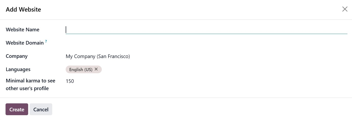 Odoo 19 Project