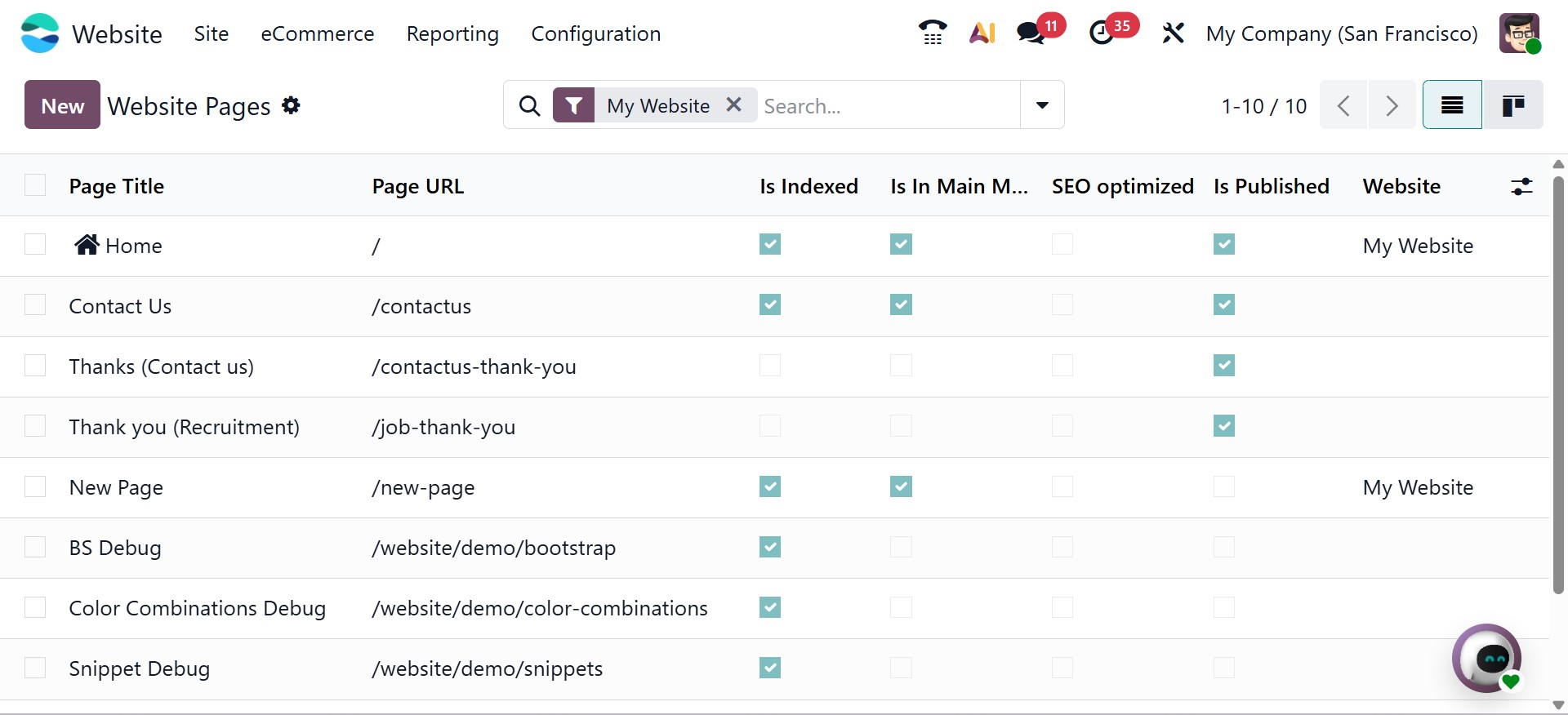 Odoo 19 Project