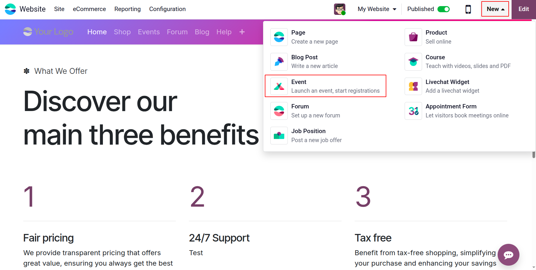 Odoo 19 Project