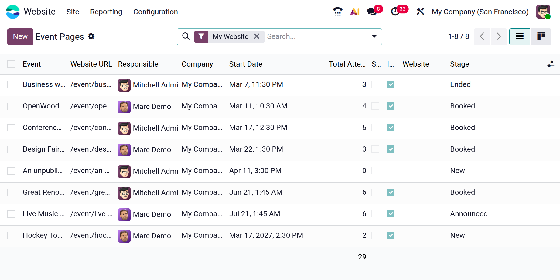 Odoo 19 Project