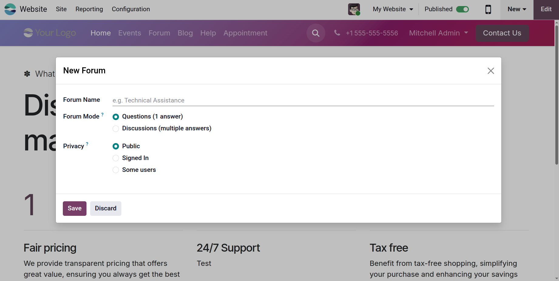 Odoo 19 Project