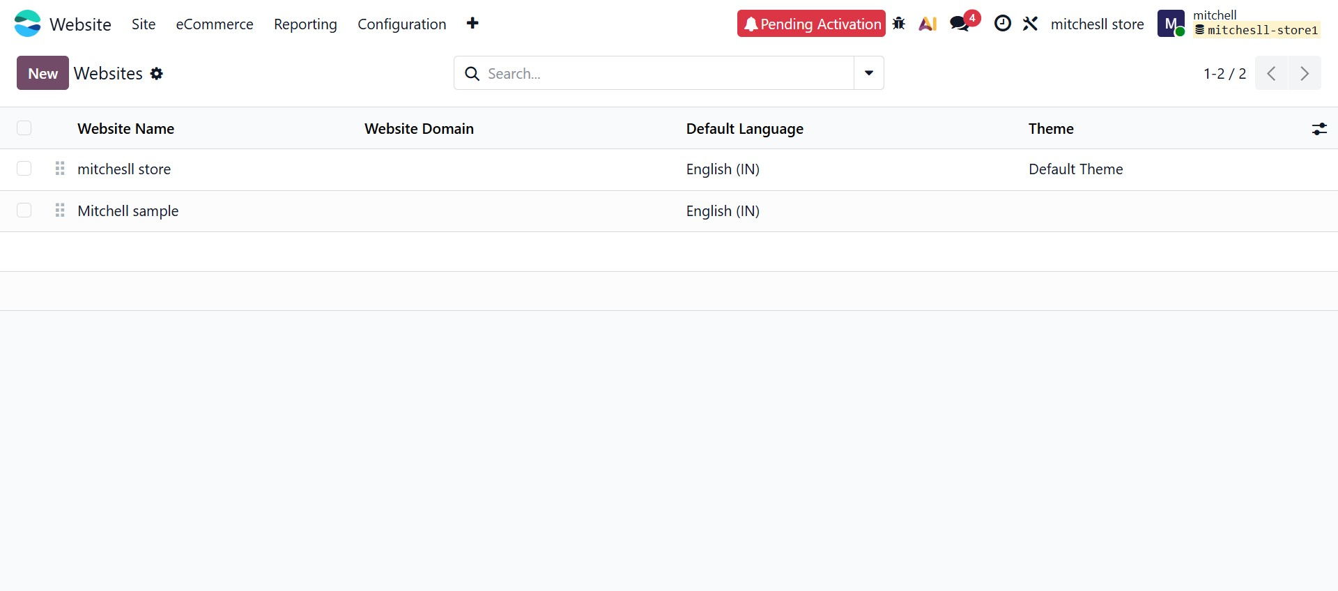 Odoo 19 Project