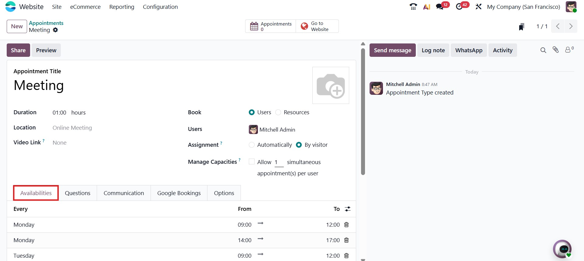 Odoo 19 Project