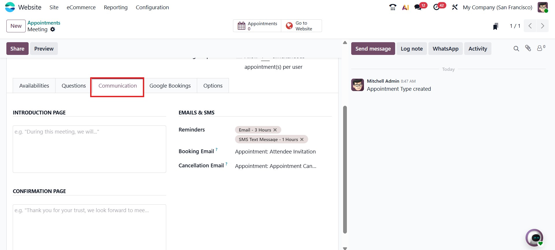 Odoo 19 Project
