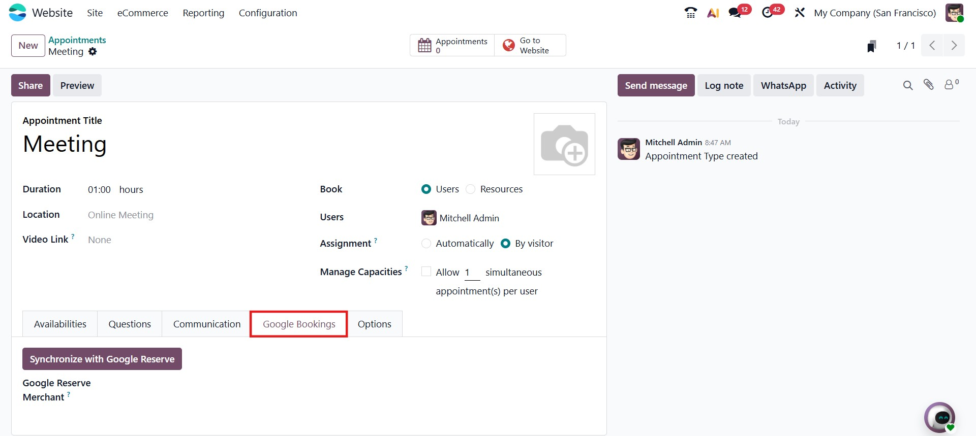 Odoo 19 Project