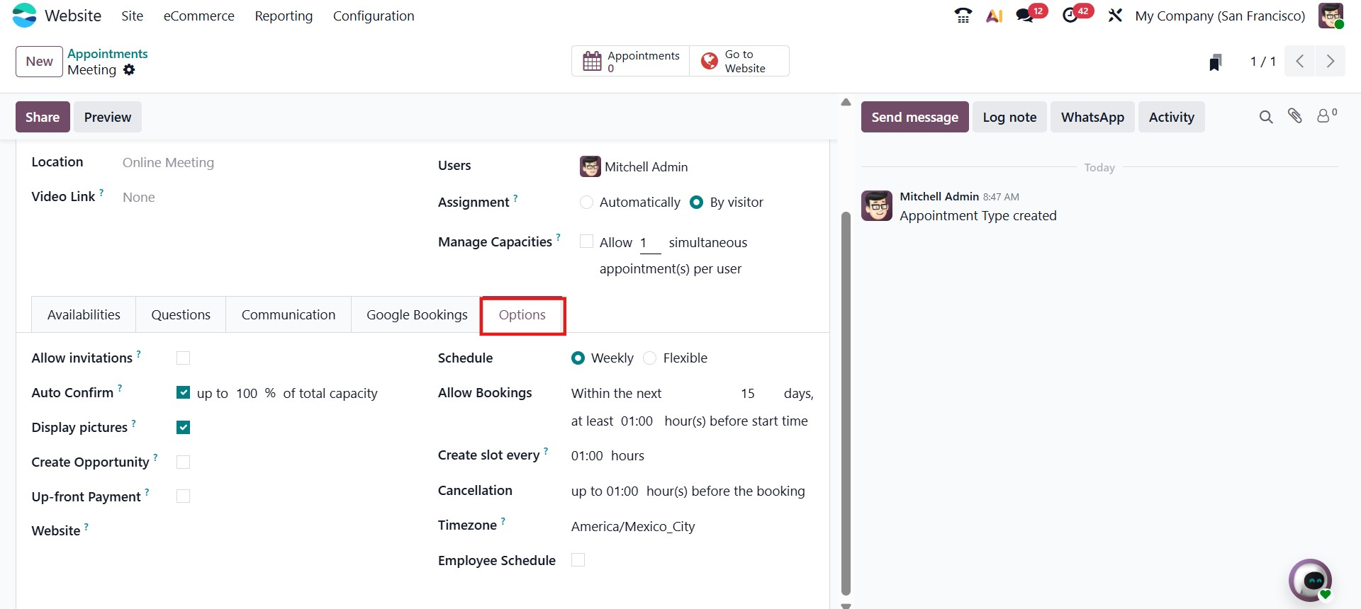 Odoo 19 Project